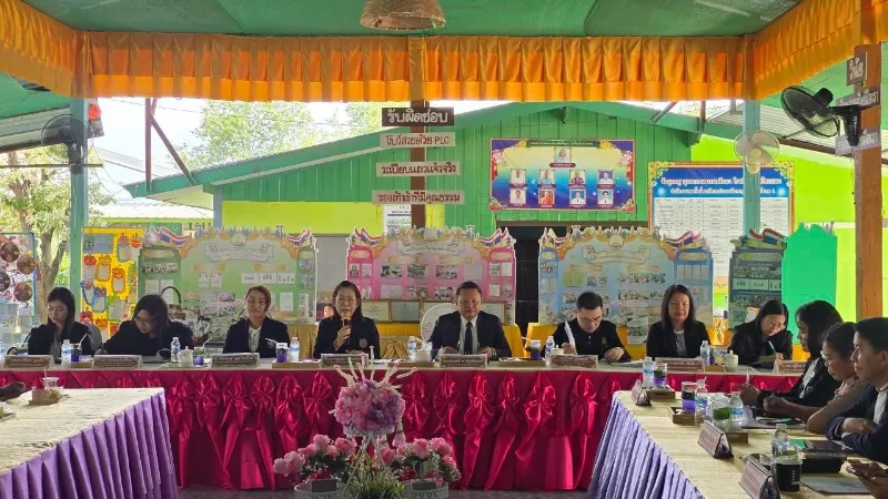 ต้อนรับคณะกรรมการติดตามการดำรงรักษาสภาพสถานศึกษารางวัลพระราชทาน
