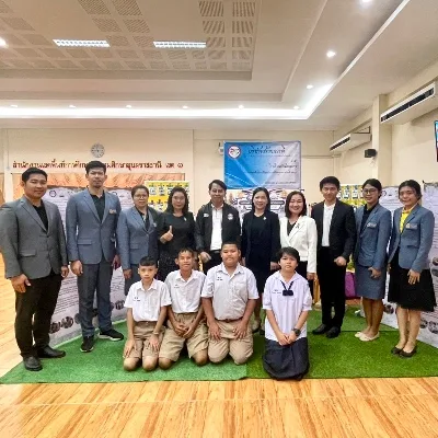 โรงเรียนบ้านโพนแพงเข้าร่วมแข่งขันบริษัทสร้างการดี